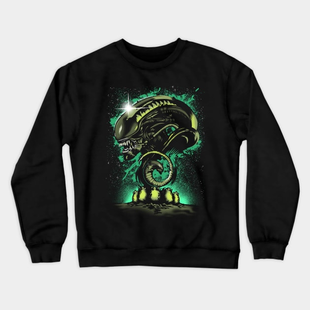 Alien Universe Crewneck Sweatshirt by Raki